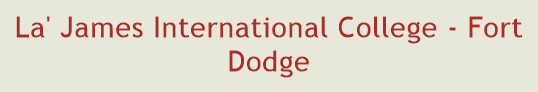 La' James International College - Fort Dodge